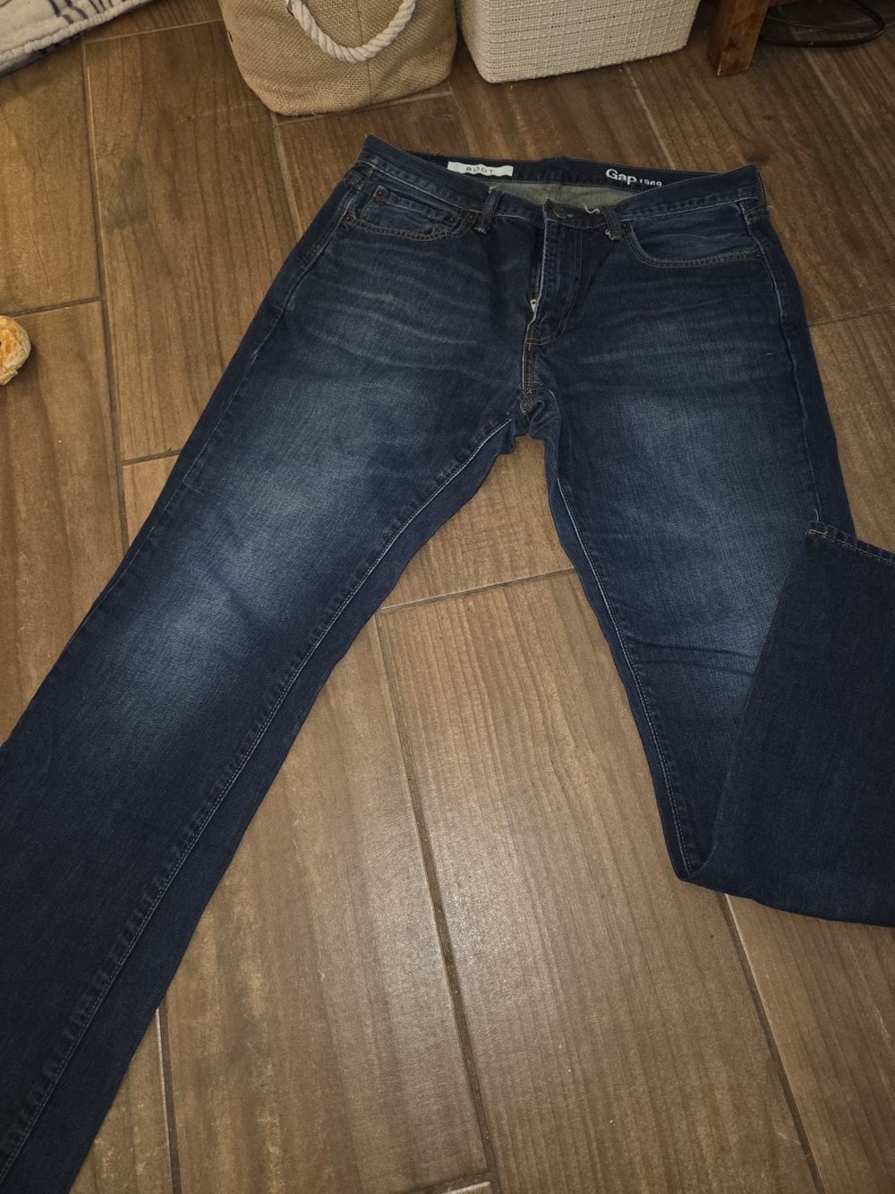 Gap Men’s Boot Cut Dark Blue Jeans
